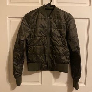 lululemon non-stop bomber reversible jacket